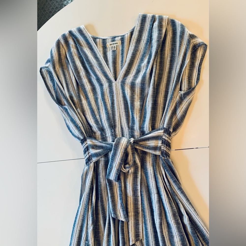 Max Studio Hi-Low Linen Dress - Picture 3 of 12